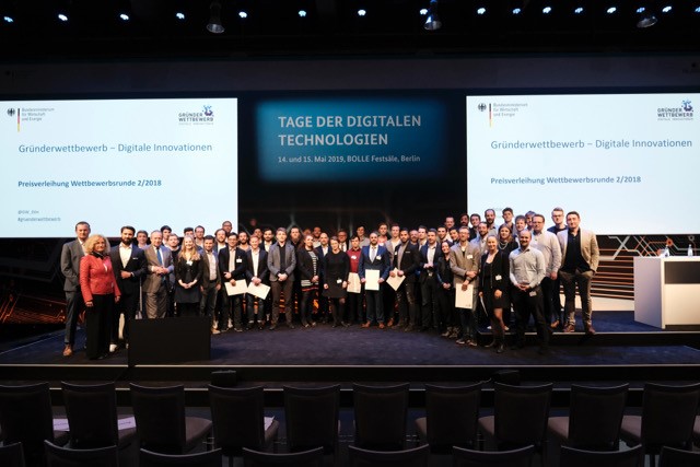 Gewinner „Gründerwettbewerb Digitale Innovationen“