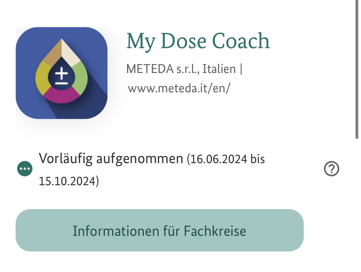 新しい糖尿病アプリ – Healthcare Startups Germany