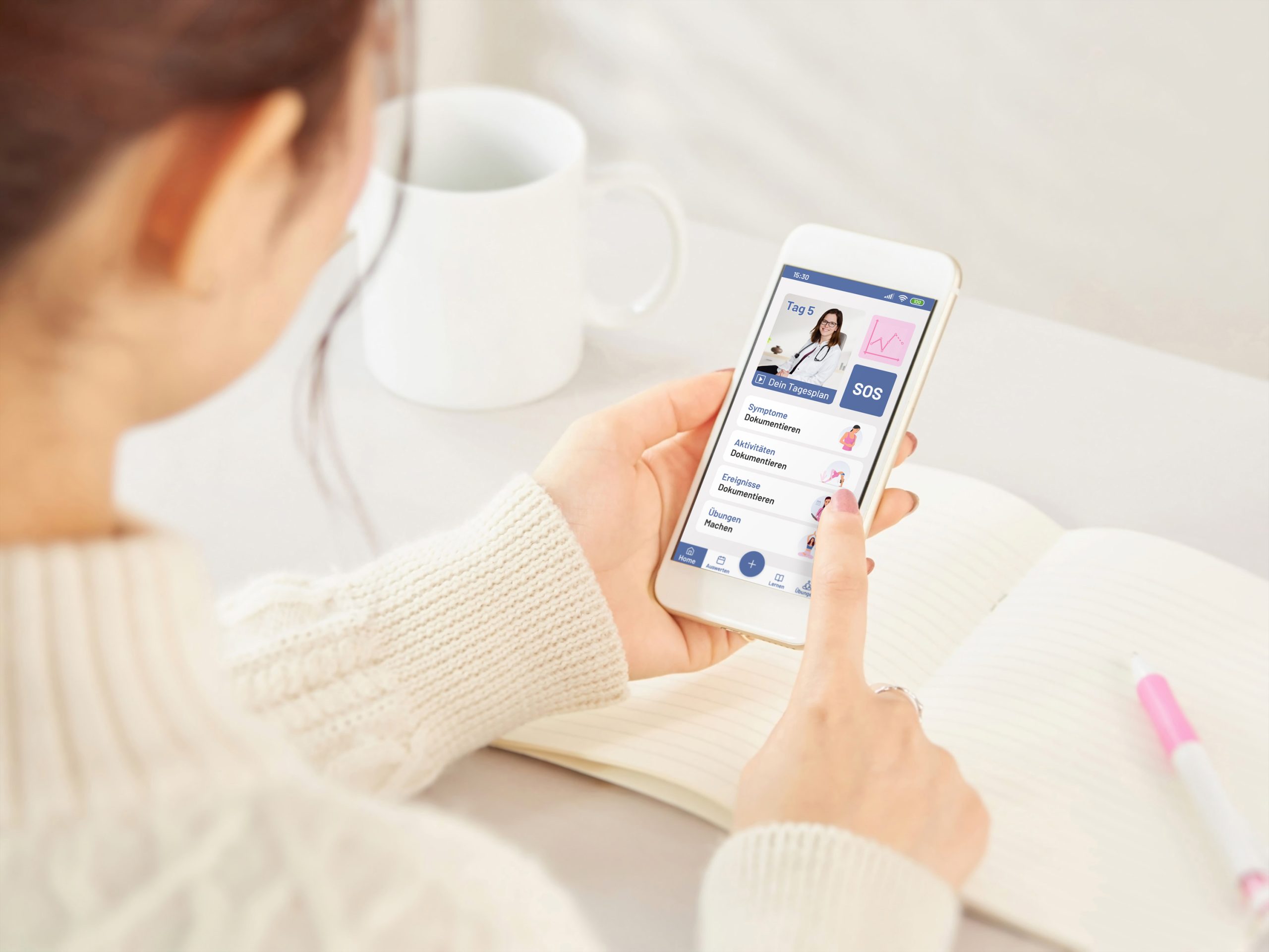 PCOSに影響を受けたHealthcareスタートアップドイツのアプリ