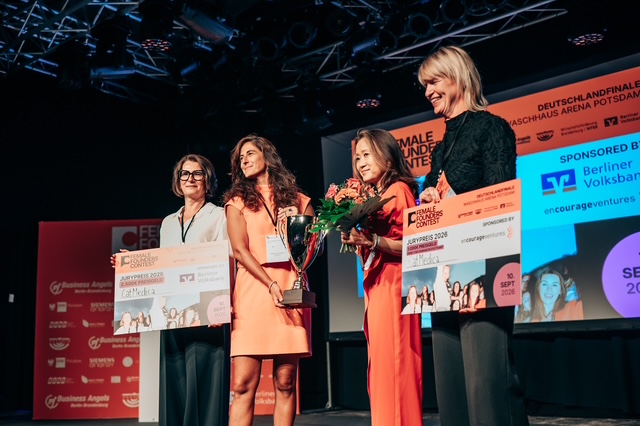 Gründerinnen-Wettbewerb in Potsdam: CatMedica gewinnt